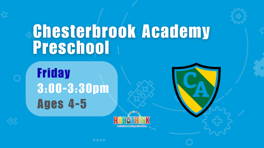 RoboThink Little Explorers – Exclusive to Chesterbrook Academy Preschool (2025-09-12 - 2025-10-31)